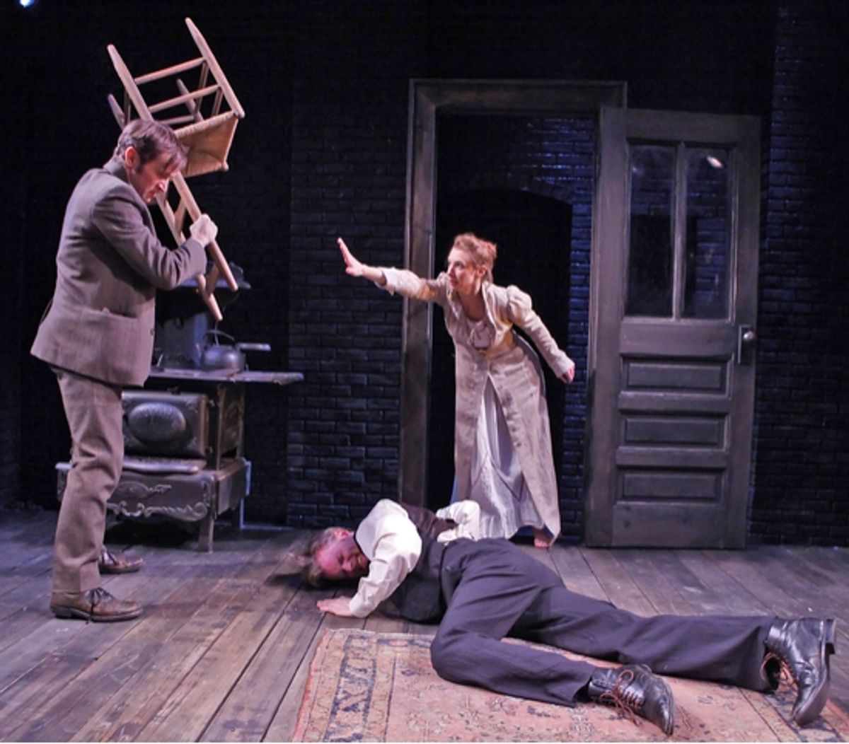 Nick Cordileone, Eric Martin Brown, and Julia Coffey at 